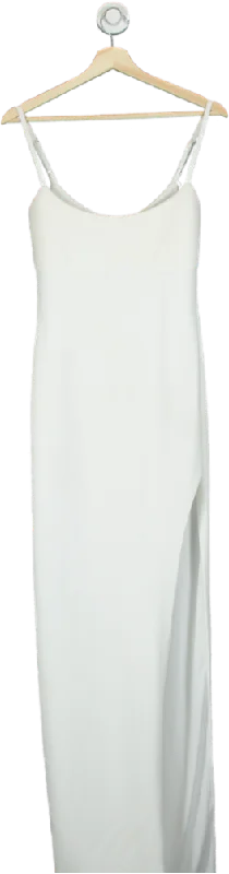 Baby Boo White Maxi Dress UK M Stylish Boho Maxi Dress