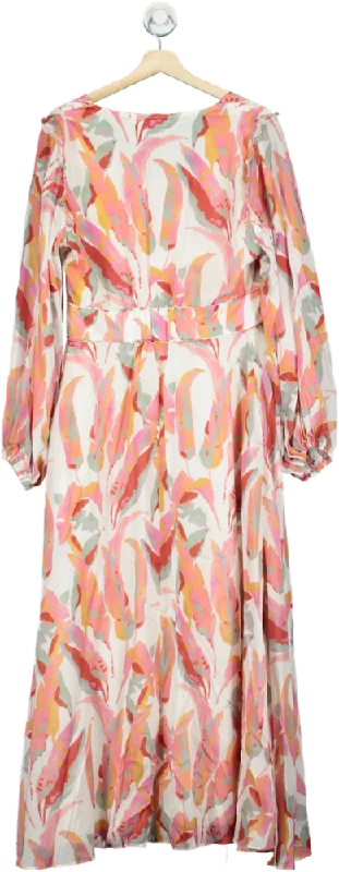 FatFace Multi-Colour Peony Painted Leaves Maxi Dress UK 12R Trendy Button Front Maxi Dress FatFace Multi-Colour Peony Painted Leaves Maxi Dress UK 12R Trendy Button Front Maxi Dress