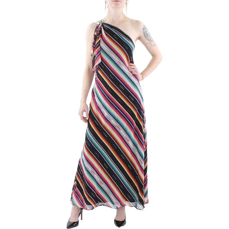 Lauren Ralph Lauren Womens Buckle Striped Maxi Dress Fashionable Halter Neck Maxi Dress Lauren Ralph Lauren Womens Buckle Striped Maxi Dress Fashionable Halter Neck Maxi Dress
