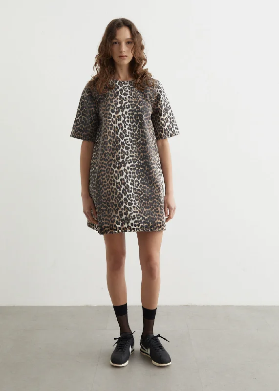 Open Back Mini Dress Elegant Mini Dress with Pleats