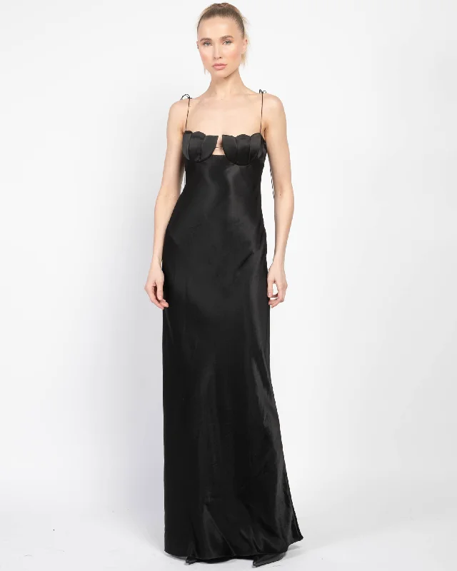 Tulip Maxi Dress Fashionable Chiffon Tiered Maxi Dress