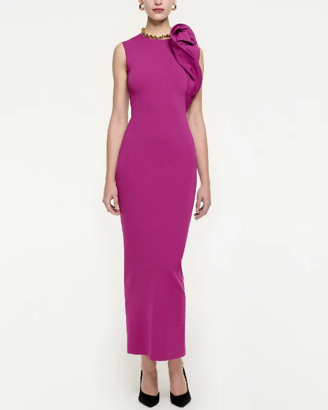Maxi Dress Cozy Maxi Dress with Slit