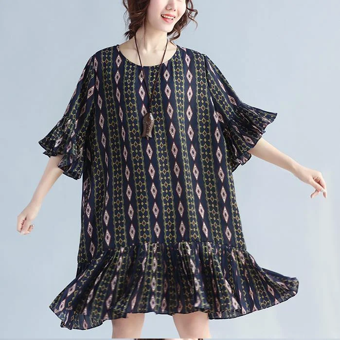 women dark blue prints chiffon dresses trendy plus size chiffon maxi dress Elegant ruffles hem ruffles sleeve cute chiffon dress Stylish Longline Maxi Dress women dark blue prints chiffon dresses trendy plus size chiffon maxi dress Elegant ruffles hem ruffles sleeve cute chiffon dress Stylish Longline Maxi Dress