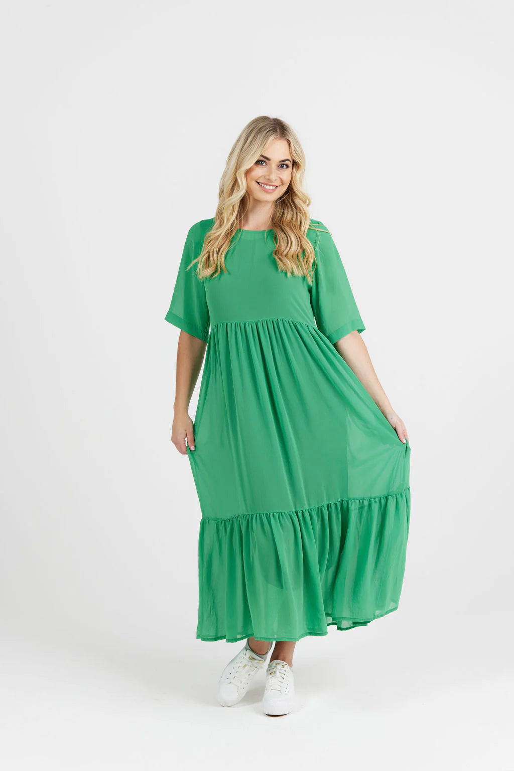 BLANK SPACE (NZ) Ruby chiffon tiered maxi dress! 16