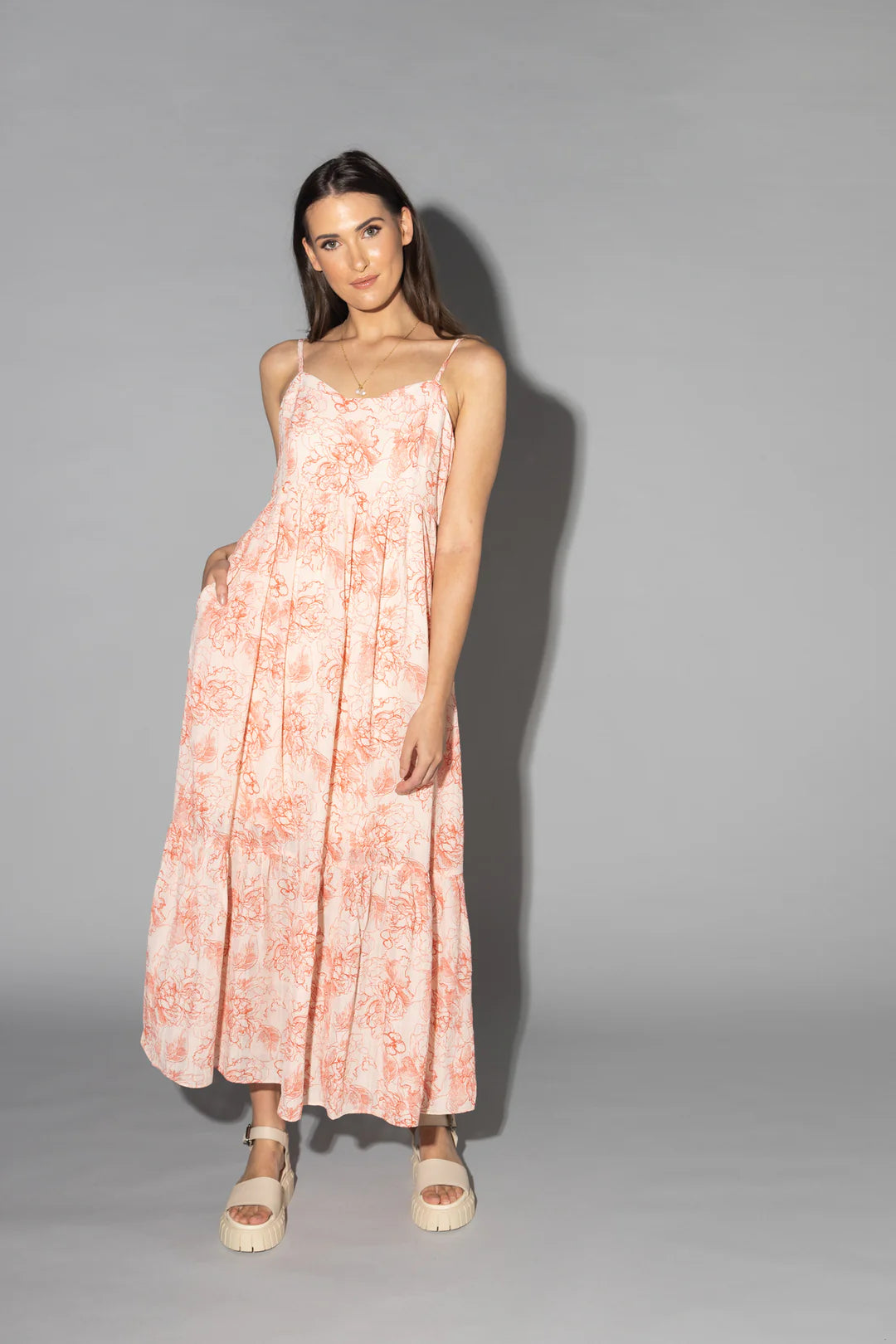 DRAMA - Lulu maxi dress - Etched rose! 16