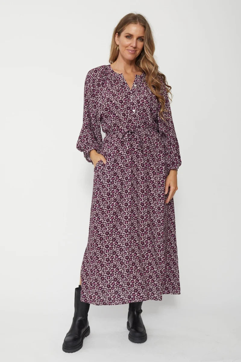 STELLA + GEMMA - Cindy maxi dress - Lilac poppy! 12