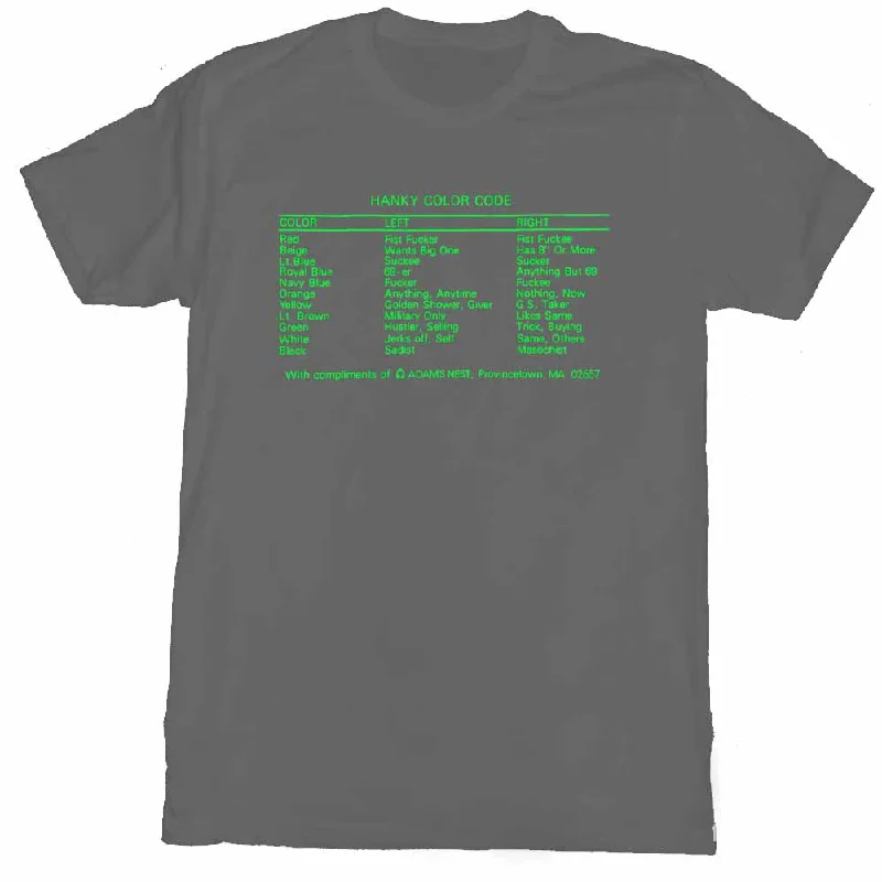 70s Gay Hanky Code T-Shirt Collared T-Shirt Boat Neck A-Line