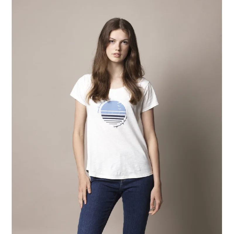 Aia Short Sleeve Tee Lace Blend Ribbed Blend Corduroy Blend