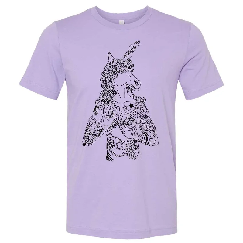 Brian Kenny Unicorn T-Shirt Plaid T-Shirt Polka Dot Checkered