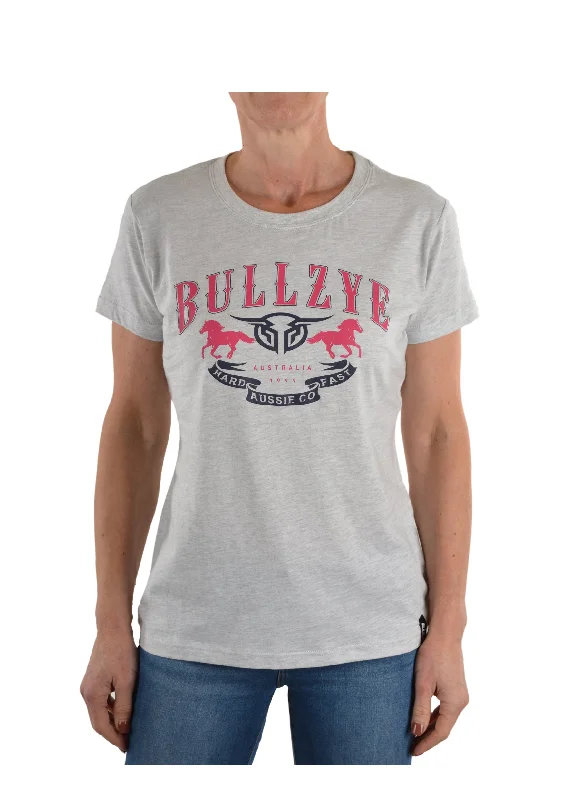 Bullzye Ladies Faster Crew Neck Tee - B1S2503088- On Sale Iron Safe Non-Iron Wrinkle Free Bullzye Ladies Faster Crew Neck Tee - B1S2503088- On Sale Iron Safe Non-Iron Wrinkle Free