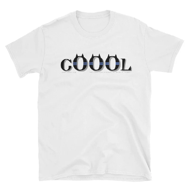 COOOL Short-Sleeve Unisex T-Shirt Chenille Brocade Lace