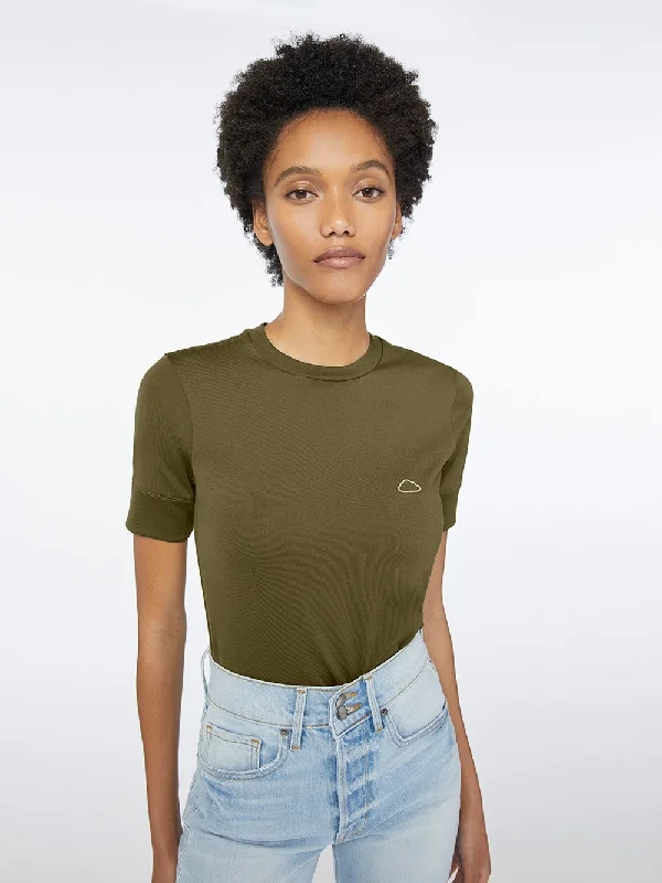 Easy 70s Tee -- O/D Welt Pockets Slit Pockets