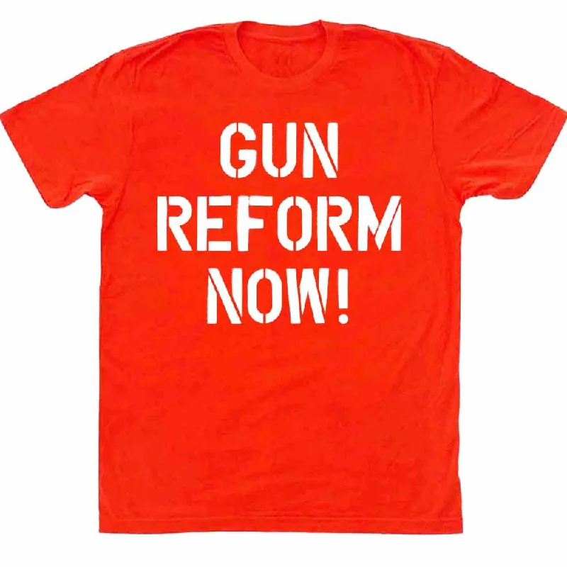 Gun Reform Now Orange T-Shirt Supporting Gays Against Guns Layered Multi-layer Single Layer Gun Reform Now Orange T-Shirt Supporting Gays Against Guns Layered Multi-layer Single Layer