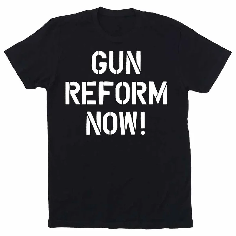 Gun Reform Now T-Shirt Supporting Gays Against Guns Boxy Fit Fitted Loose