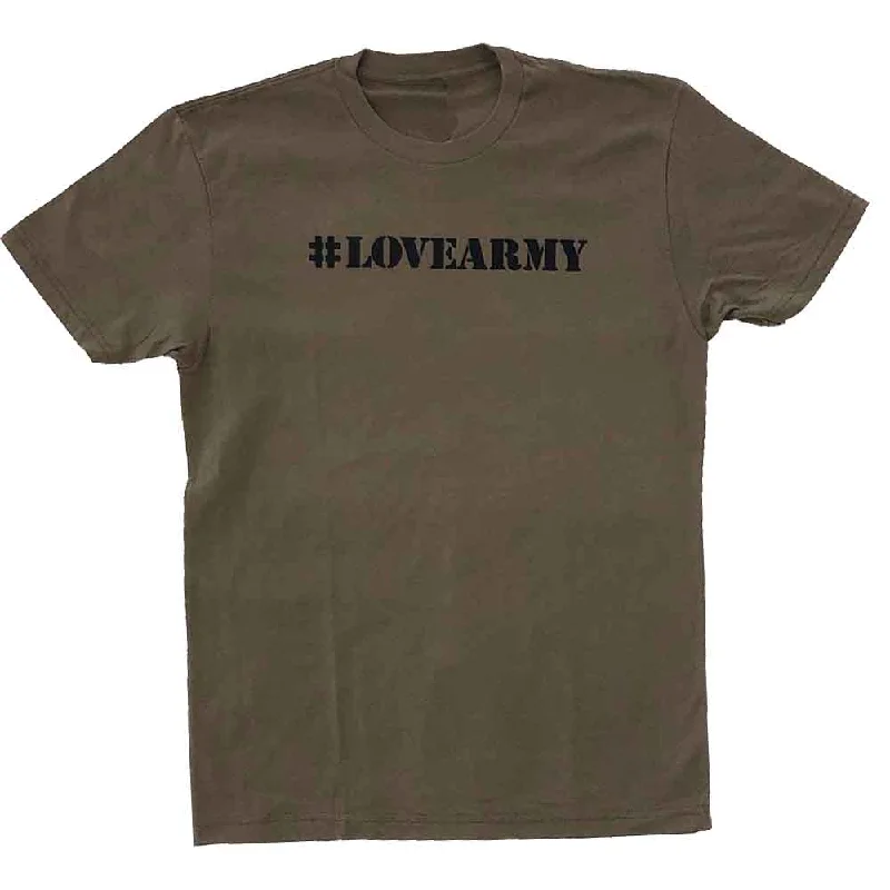 #LOVEARMY T-Shirt supporting the Dream Corps Seamless Knitted Crochet
