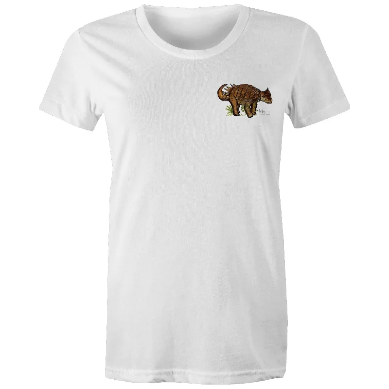 Minmi - Women's Classic Tee Silk Blend Satin Velvet