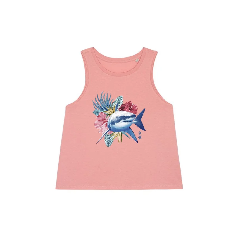 PADI X Discovery Shark Week Tropical Great White Womens Organic Tee Lace Blend Ribbed Blend Corduroy Blend PADI X Discovery Shark Week Tropical Great White Womens Organic Tee Lace Blend Ribbed Blend Corduroy Blend