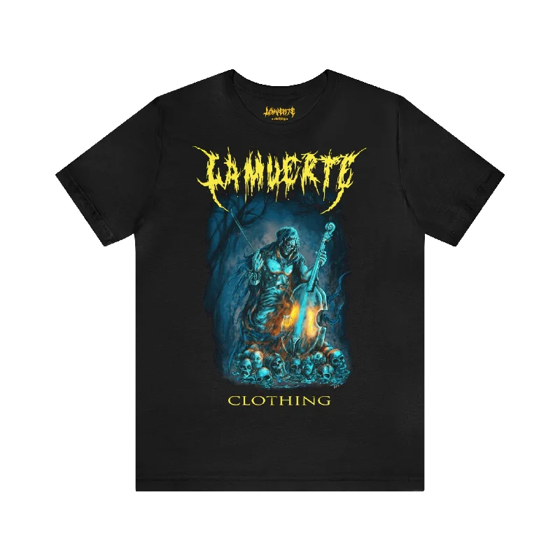 Unisex Jersey Short Sleeve Tee Collared Crew Neck Turtle Neck