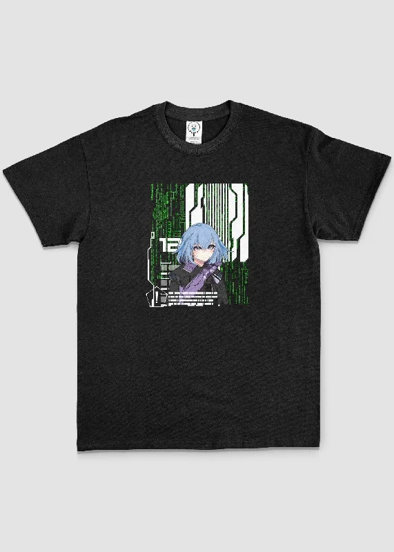 Anime Matrix Graphic T-Shirt