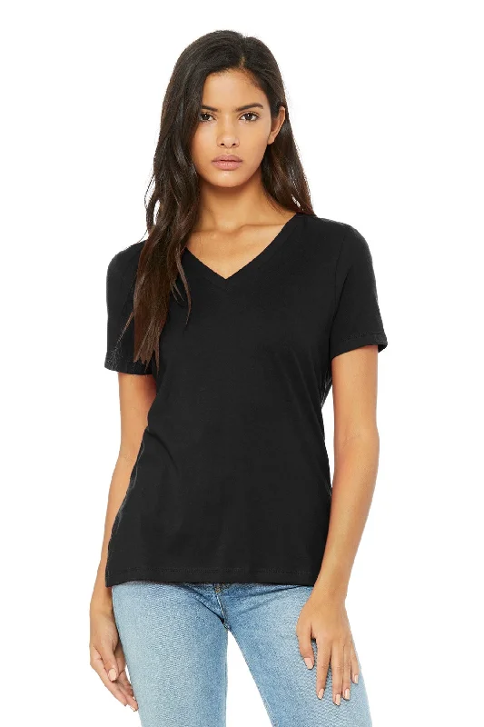 BELLA+CANVAS ® Women's Relaxed Jersey Short Sleeve V-Neck Tee. BC6405