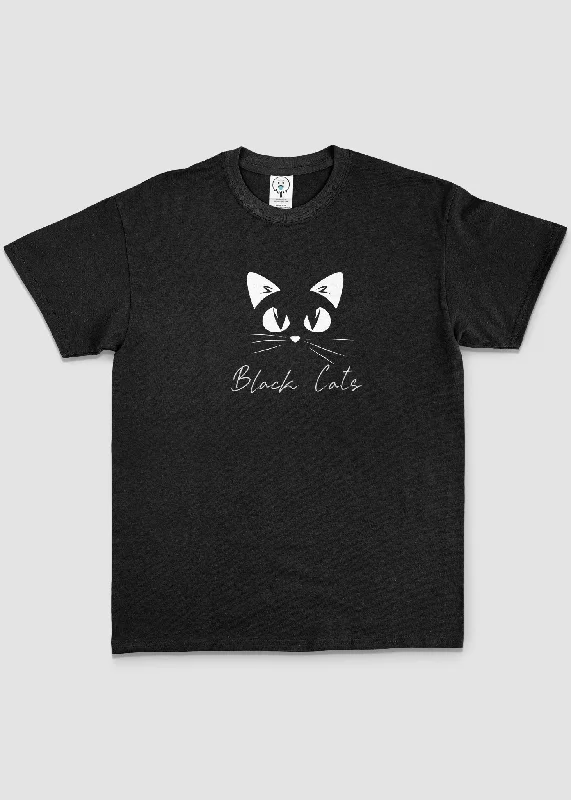 Black Cats Graphic T-Shirt