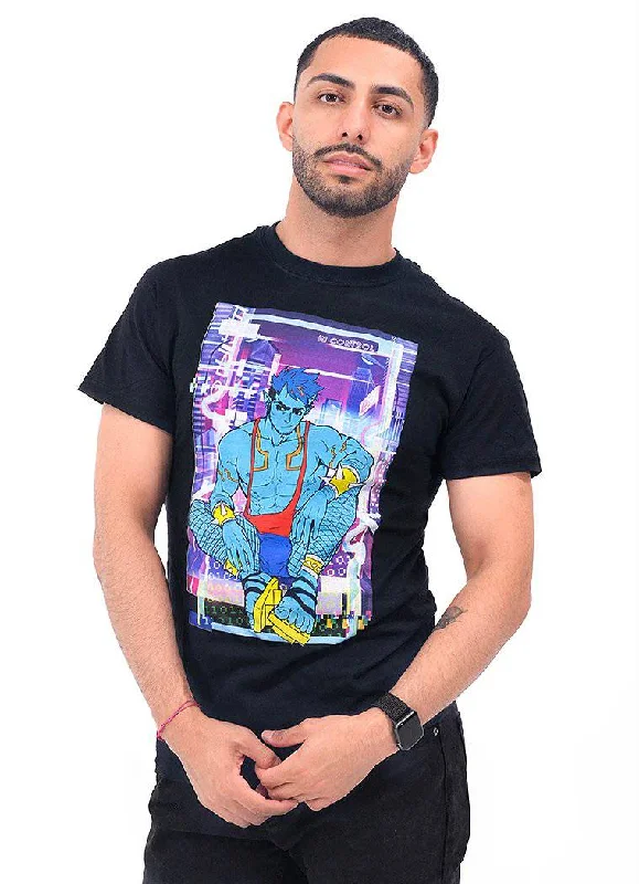 Cyberpunk Bara Graphic T-Shirt