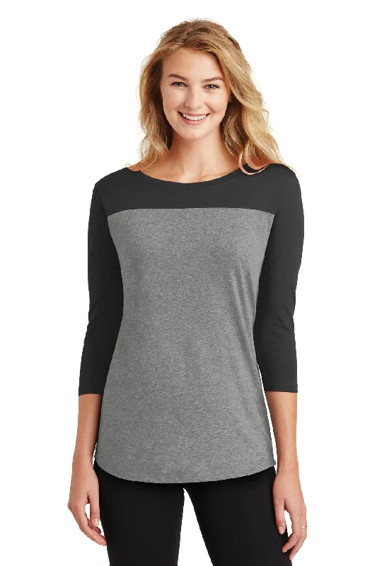 District® Women's Rally 3/4-Sleeve Tee. DT2700