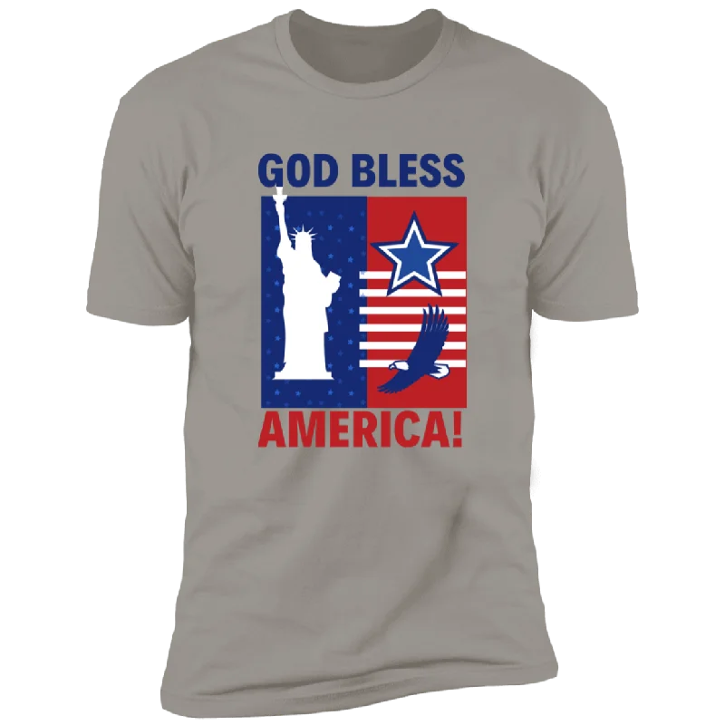 God Bless America Premium Short Sleeve Tee