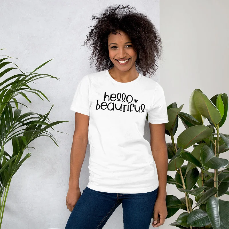 Hello Beautiful - Short-Sleeve Unisex T-Shirt