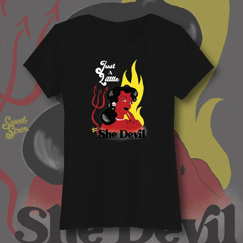 Just a Little She Devil - Women's Tee