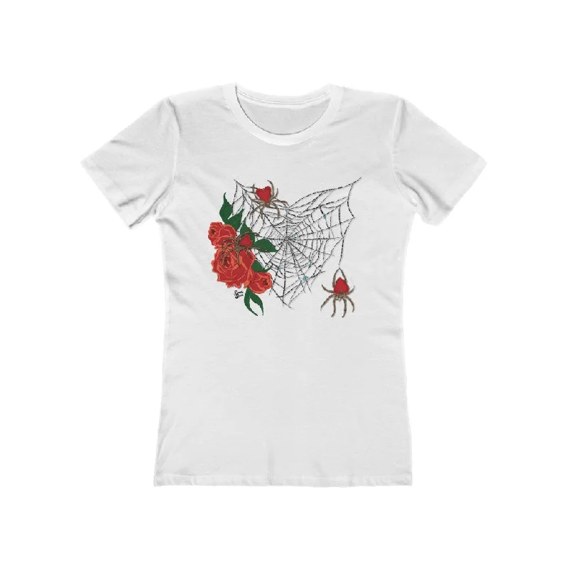 Valentine's Spider Web  - Women's Tee