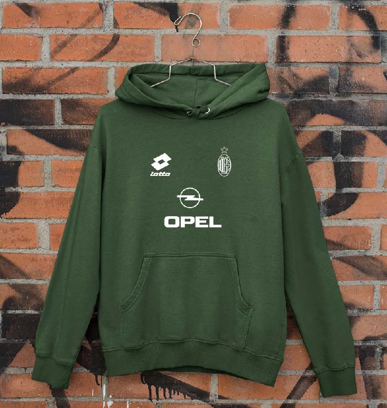 A.C. Milan Football Unisex Hoodie for Men/Women Hoodie with Neon Bright Vibrant