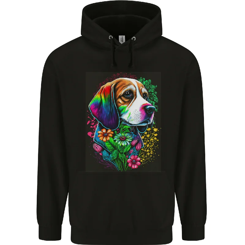 A Cool Basset Hound Dog Mens 80% Cotton Hoodie Hoodie with Monochrome Minimalist Simple A Cool Basset Hound Dog Mens 80% Cotton Hoodie Hoodie with Monochrome Minimalist Simple