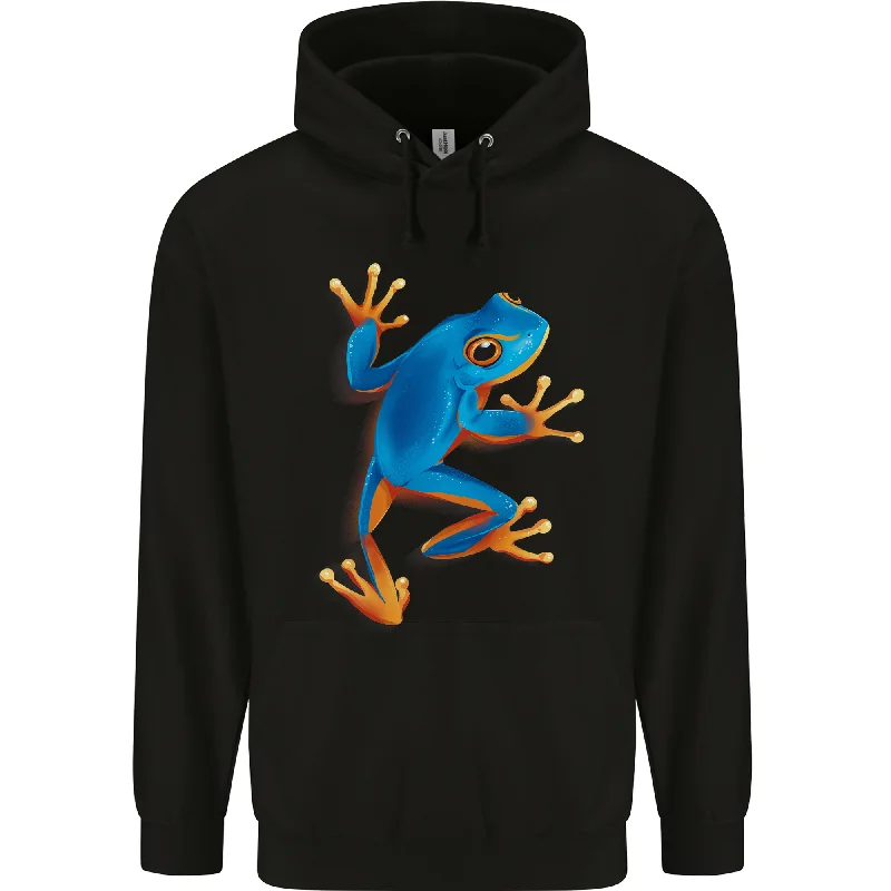 A Cool Frog Climbing Up Mens 80% Cotton Hoodie Hooded Sweatshirt Casual Wear Street Style A Cool Frog Climbing Up Mens 80% Cotton Hoodie Hooded Sweatshirt Casual Wear Street Style