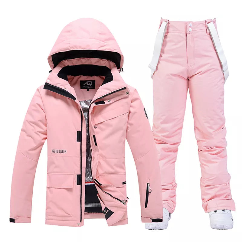 ARCTIC QUEEN Womens Multi Color Snowboard / Ski Jacket Lace Jacket Ribbed Jacket Sequined Jacket ARCTIC QUEEN Womens Multi Color Snowboard / Ski Jacket Lace Jacket Ribbed Jacket Sequined Jacket