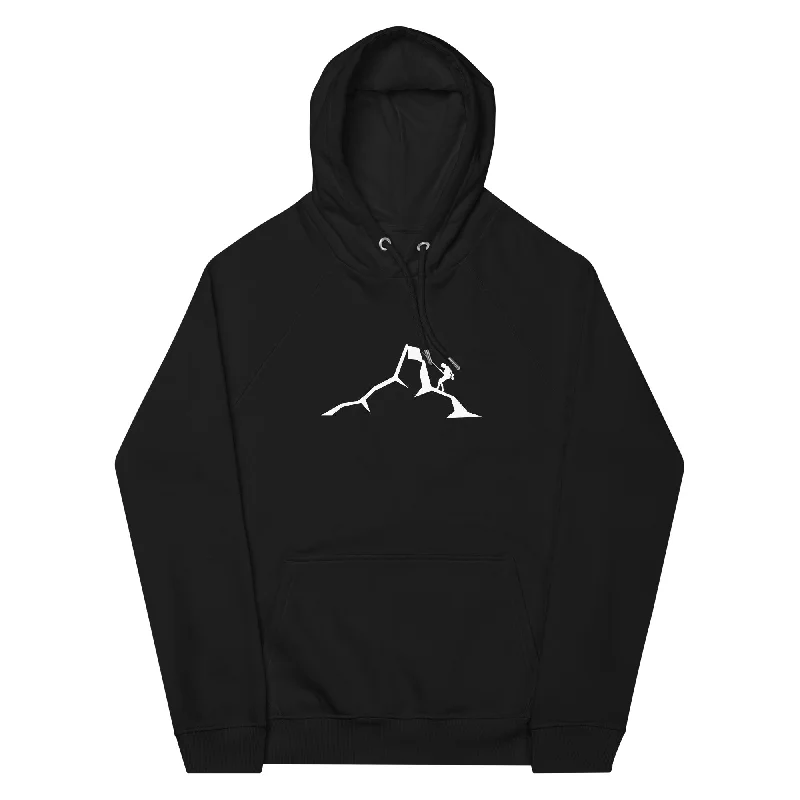 Berge - Klettern - Unisex Premium Organic Hoodie