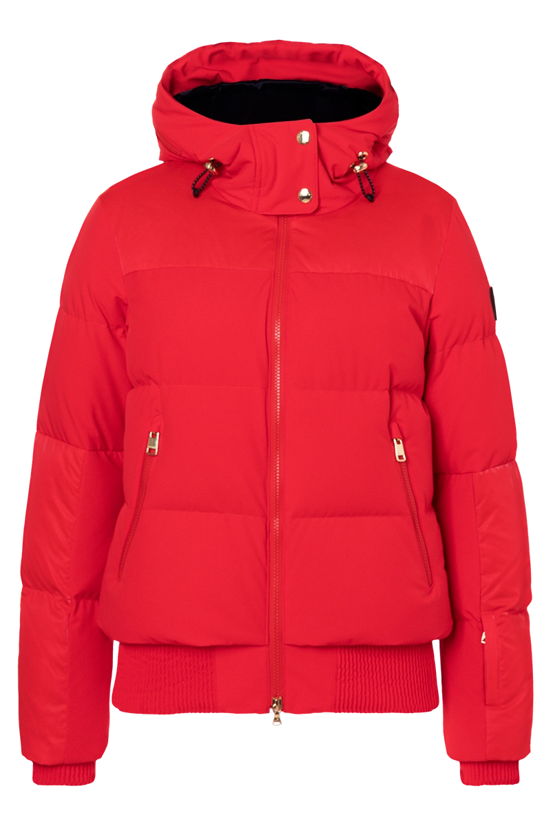 Bond 007 Down Ski Jacket Welt Pockets Slit Pockets Flap Pockets