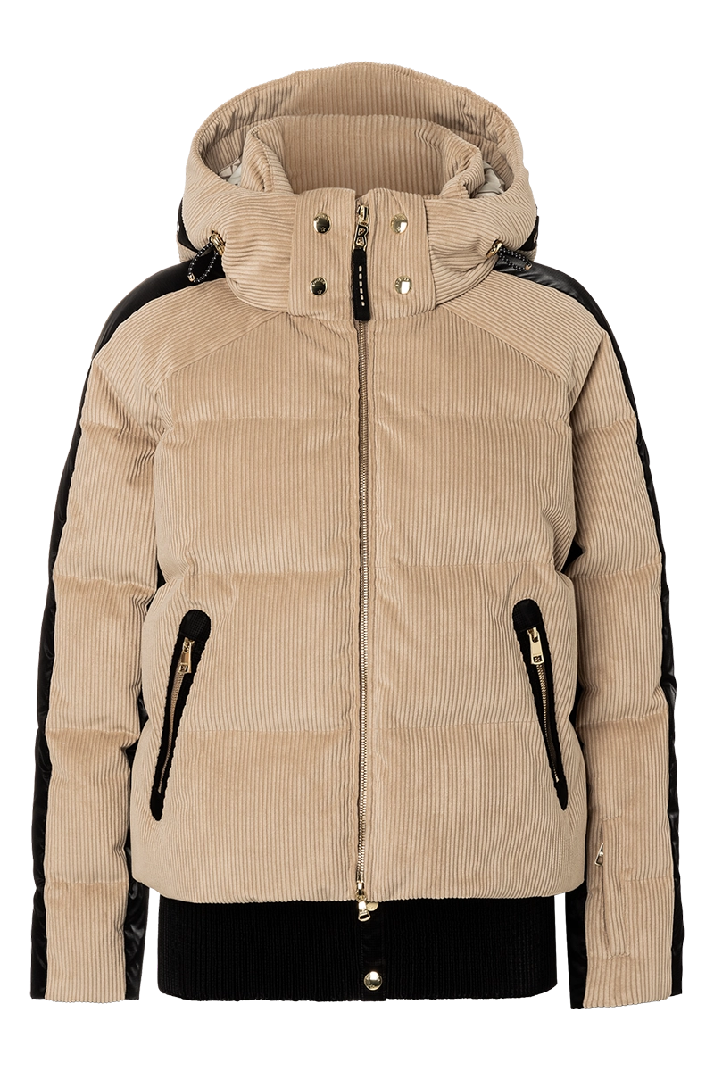 Inka Corduroy Down Ski Jacket Denim Jacket Leather Jacket Suede Jacket