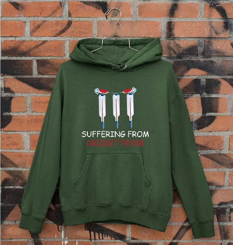 CRICKET Fever Unisex Hoodie for Men/Women