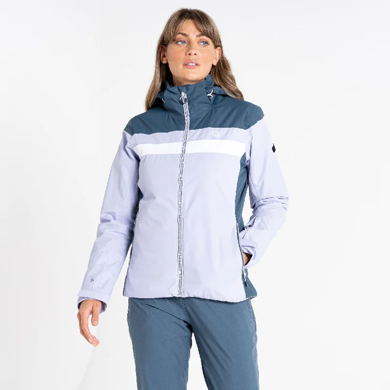 Dare2b Ladies Rapport Ski Jacket-COSMIC Satin Jacket Silk Jacket Chiffon Jacket