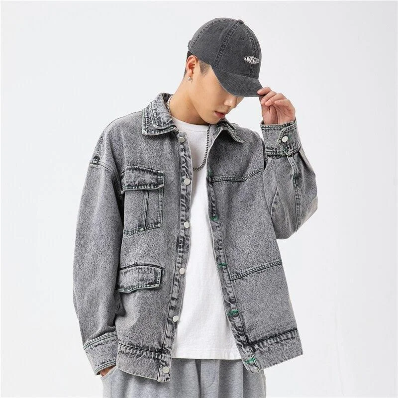 Double-Collared Denim Jacket Notch Collar Jacket Peter Pan Collar Jacket Cowl Neck Jacket Double-Collared Denim Jacket Notch Collar Jacket Peter Pan Collar Jacket Cowl Neck Jacket