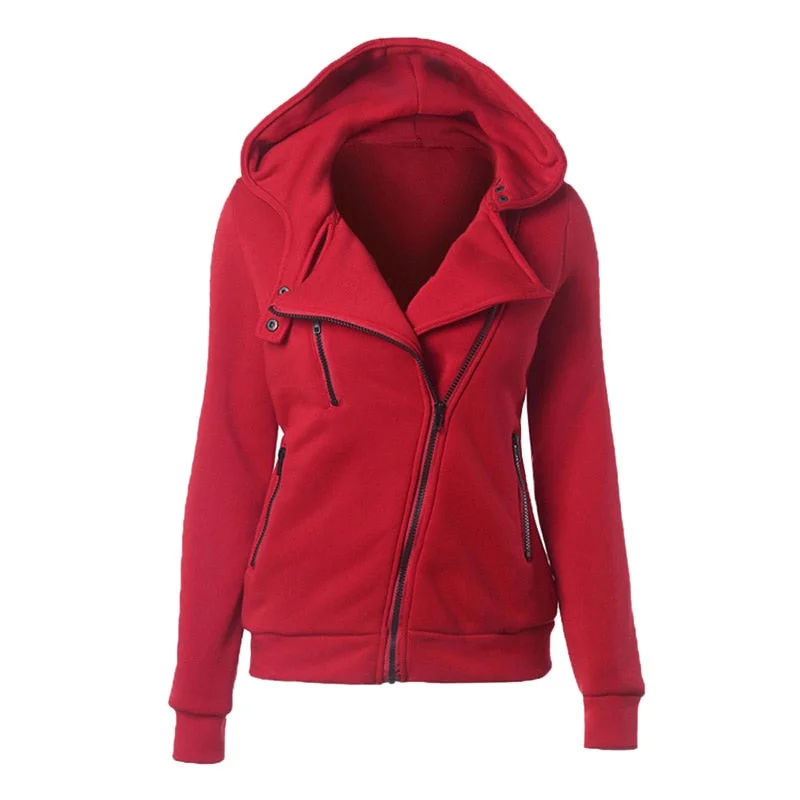 Fashion Hoodies Sweatshirts Hoodie with High-Low Hem Asymmetrical Trendy
