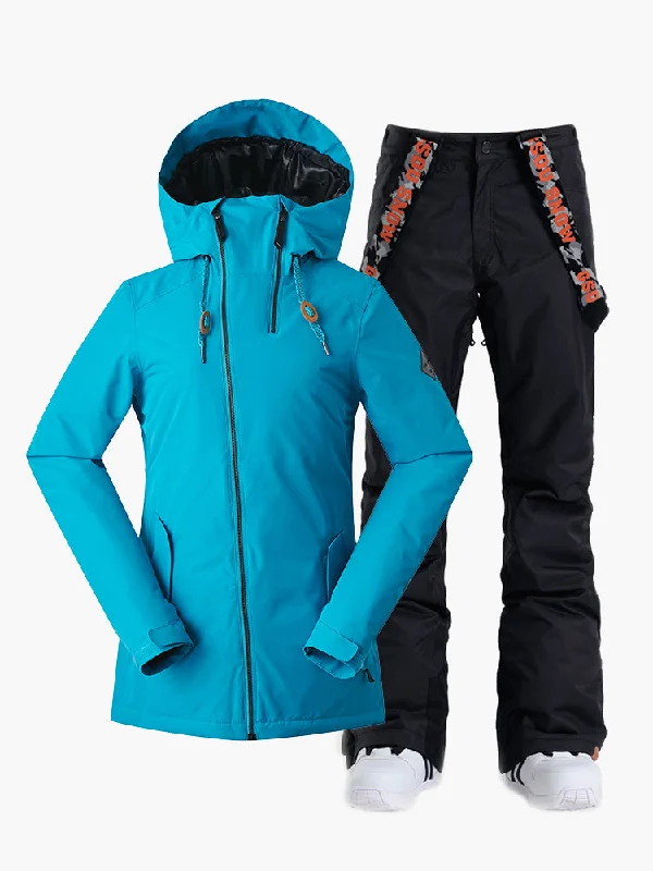 Women's Waterproof Snowboard Jacket Pants Suits Skiing Suit Nylon Jacket Polyester Jacket Spandex Jacket