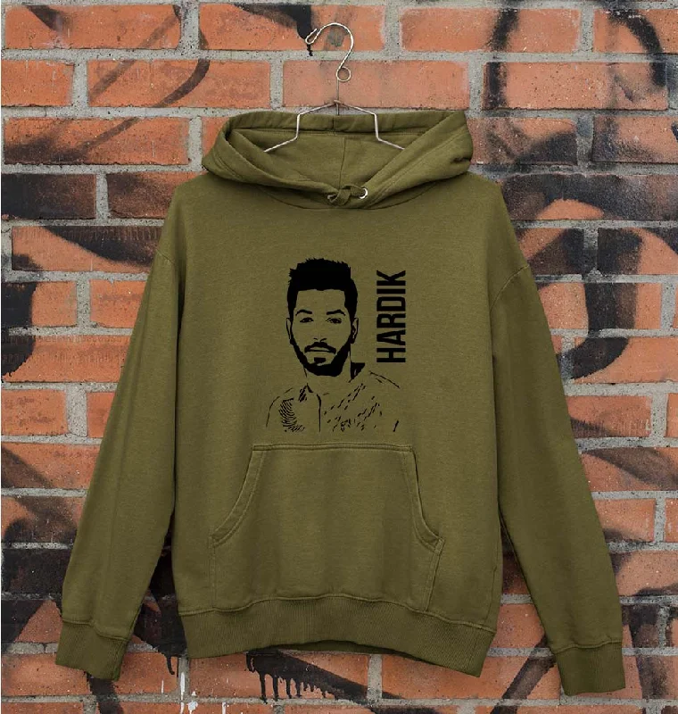 Hardik Pandya Unisex Hoodie for Men/Women Hoodie with Hem Detail Decorative Unique