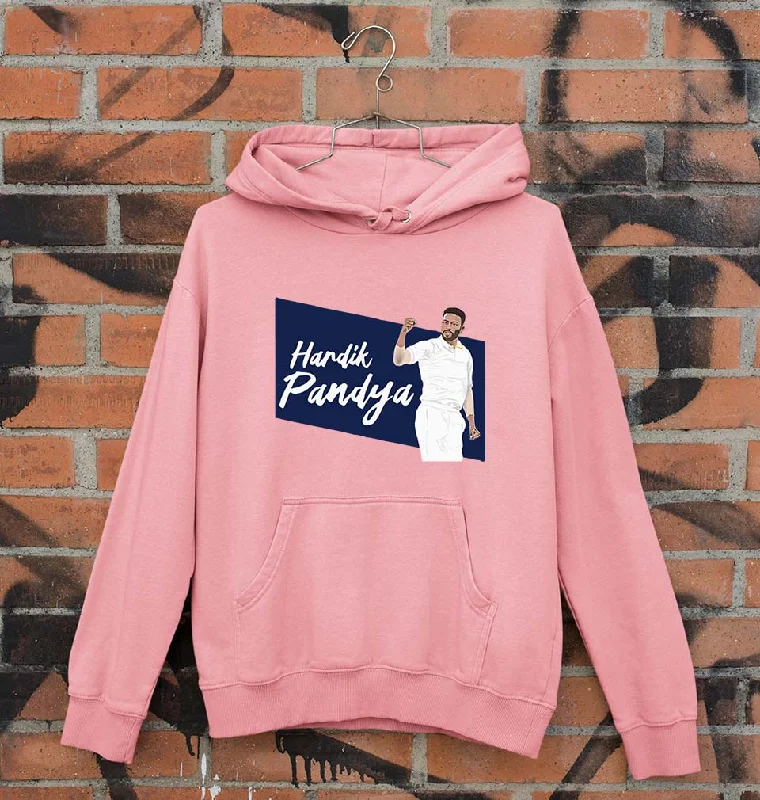 Hardik Pandya Unisex Hoodie for Men/Women Hoodie with Hem Frayed Vintage Worn