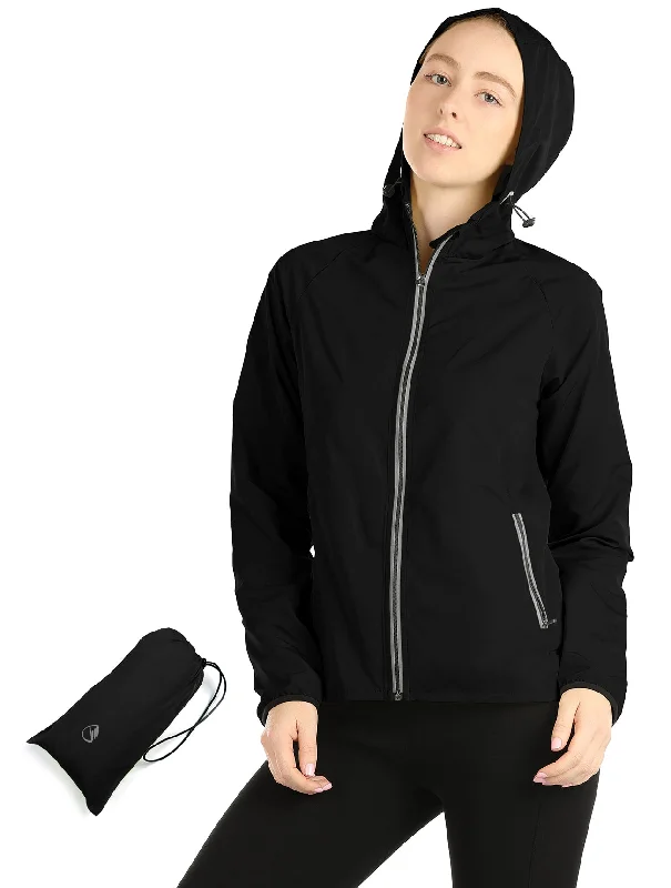 icyzone Lightweight Windbreaker Jackets for Women - Athletic Running Outdoor Packable Zip-up Hoodie Hooded Jacket Caped Jacket Shawl Collar Jacket icyzone Lightweight Windbreaker Jackets for Women - Athletic Running Outdoor Packable Zip-up Hoodie Hooded Jacket Caped Jacket Shawl Collar Jacket