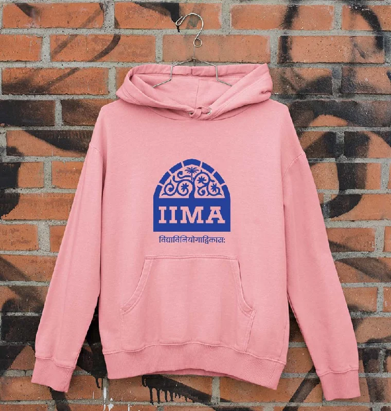 IIMA Ahmedabad Unisex Hoodie for Men/Women Hoodie with Longline Fit Extended Stylish IIMA Ahmedabad Unisex Hoodie for Men/Women Hoodie with Longline Fit Extended Stylish