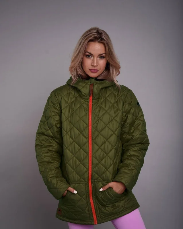 Khaki Glacier Thermolite® Insulated Jacket - Women's Mesh Jacket Canvas Jacket Denim Jacket Khaki Glacier Thermolite® Insulated Jacket - Women's Mesh Jacket Canvas Jacket Denim Jacket