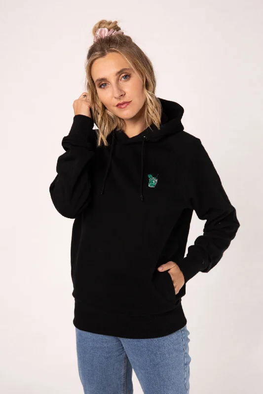 Mojito | Bestickter Bio-Baumwoll Frauen Hoodie