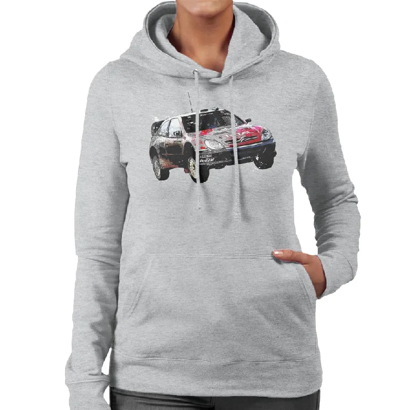 Motorsport Images Colin McRae Citroen Xsara WRC Women's Hooded Sweatshirt Hoodie with Strings Custom Fit Adjustable Motorsport Images Colin McRae Citroen Xsara WRC Women's Hooded Sweatshirt Hoodie with Strings Custom Fit Adjustable
